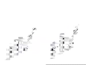 Single Handle Roman Tub Faucet with Handshower in Polished Chrome